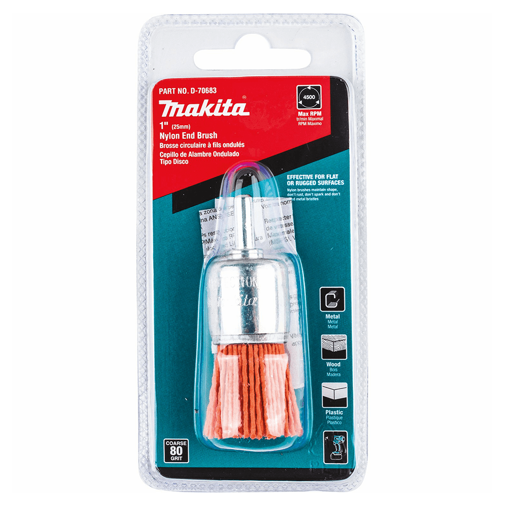 80 Grit Nylon End Brush Alt 1 - Image