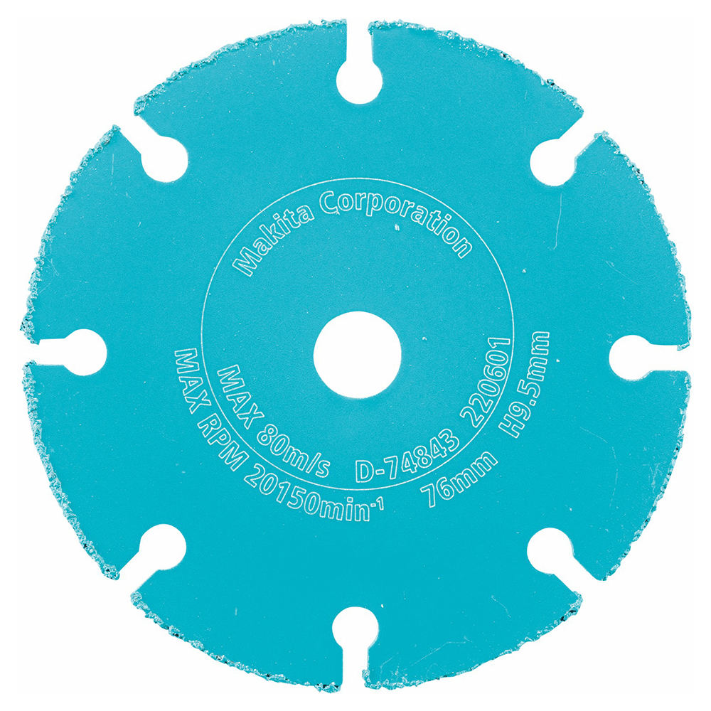 3" Carbide Grit Abrasive Multi-Material Cut-Off Wheel Alt 1 - Image