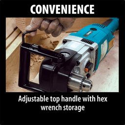 1/2" 2-Speed Corded Reversible Angle Drill Alt 4 - Image