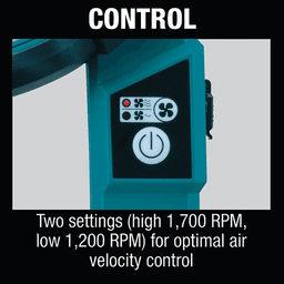 9" Fan 18V LXT Lithium‑Ion Cordless/Corded, Tool Only Alt 6 - Image