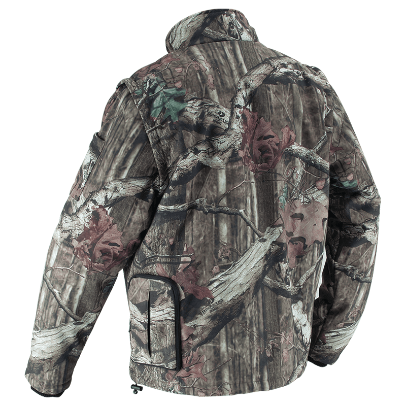 Makita 18V LXT Heated Jacket with mossy oak break-up infinity pattern