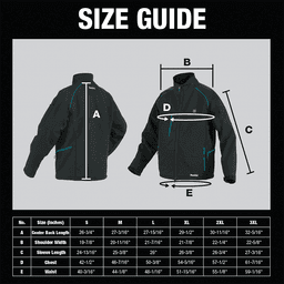 18V LXT Lithium‑Ion 2XL Cordless Heated Jacket, Black Alt 15 - Image