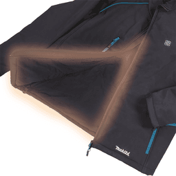 18V LXT Lithium‑Ion 2XL Cordless Heated Jacket, Black Alt 9 - Image