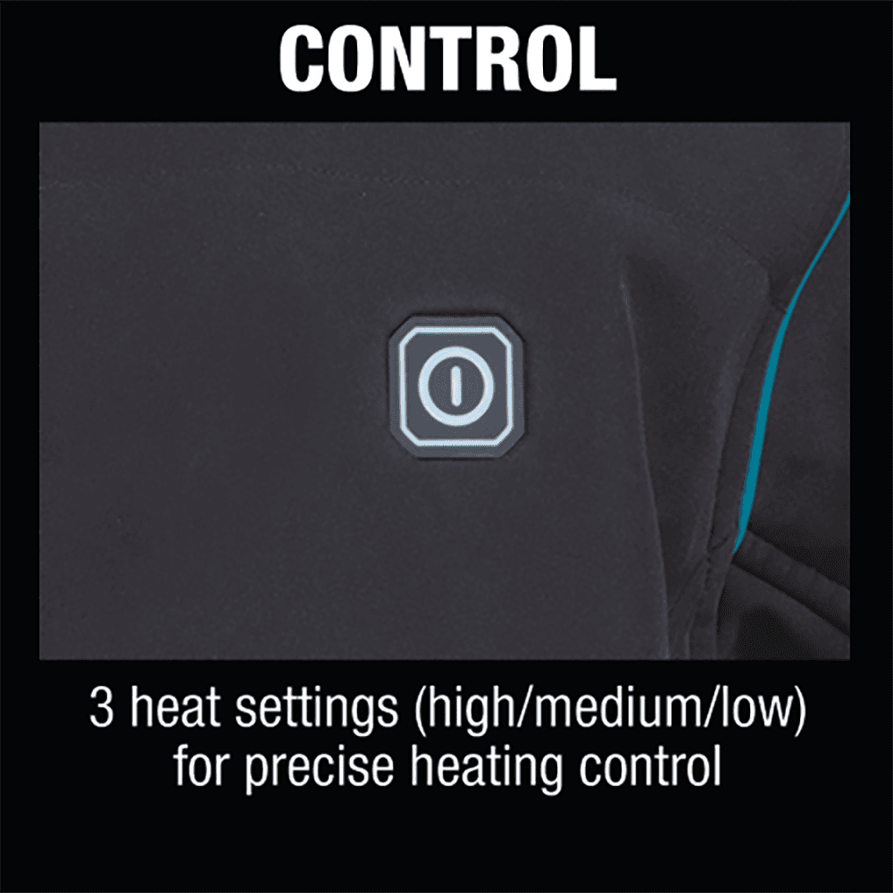 18V LXT Lithium‑Ion 3XL Cordless Heated Jacket, Black Alt 17 - Image