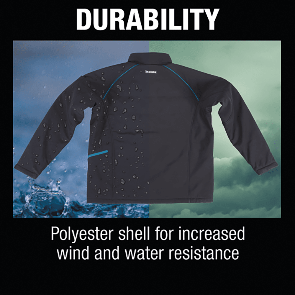 18V LXT Lithium‑Ion 3XL Cordless Heated Jacket, Black Alt 18 - Image