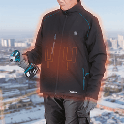 18V LXT Lithium‑Ion 3XL Cordless Heated Jacket, Black Alt 20 - Image