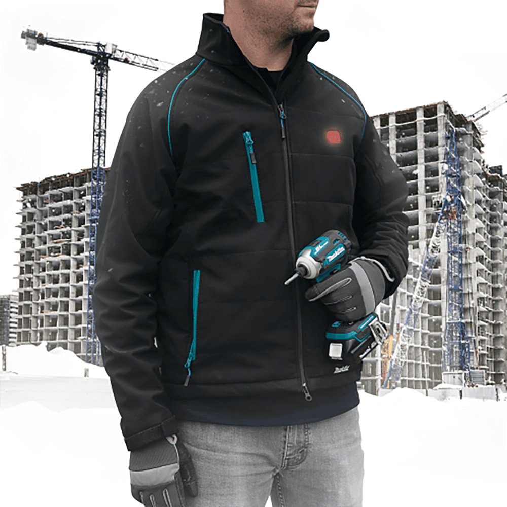 18V LXT Lithium‑Ion 3XL Cordless Heated Jacket, Black Alt 23 - Image