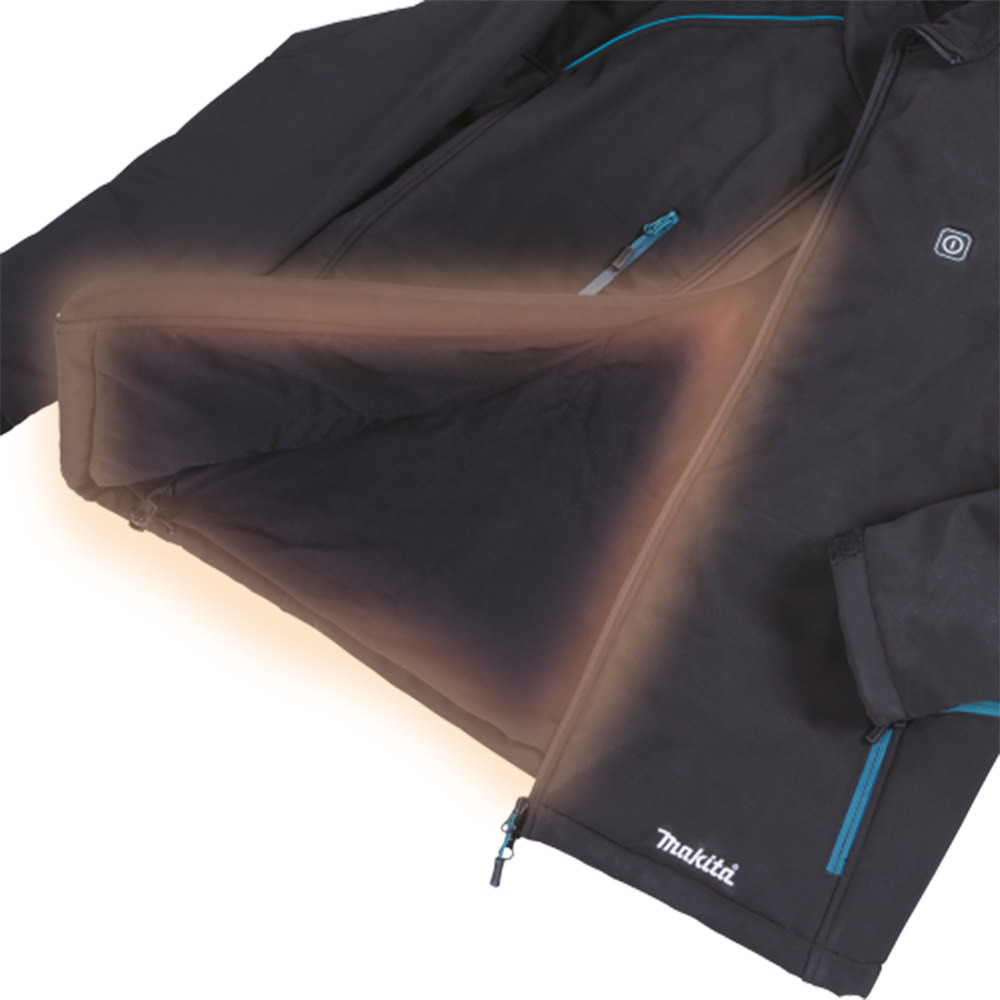 18V LXT Lithium‑Ion 3XL Cordless Heated Jacket, Black Alt 9 - Image