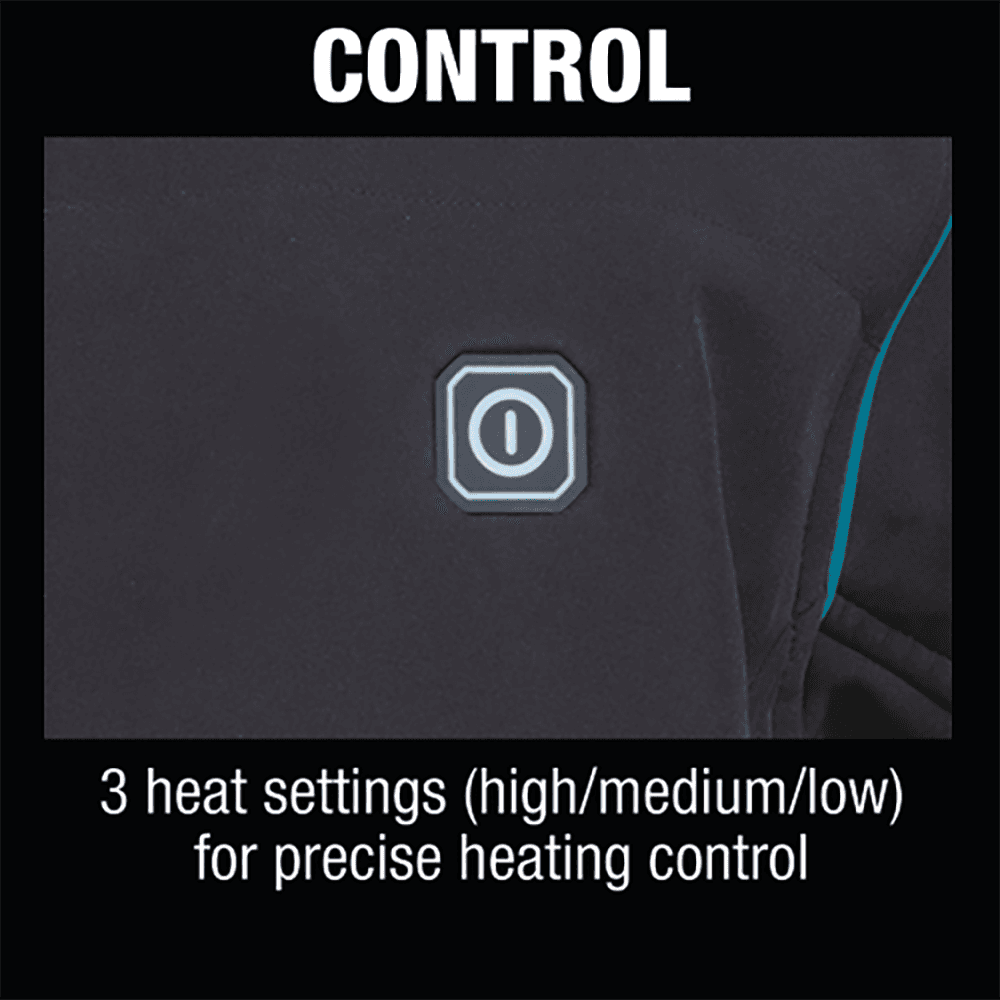 18V LXT Lithium‑Ion S-Size Cordless Heated Jacket, Black Alt 17 - Image