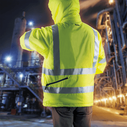18V LXT Lithium‑Ion M-Size Cordless High Visibility Heated Jacket Alt 11 - Image