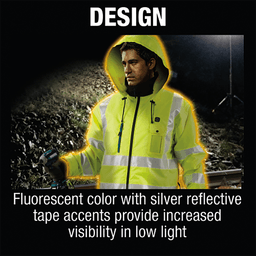 18V LXT Lithium‑Ion M-Size Cordless High Visibility Heated Jacket Alt 7 - Image