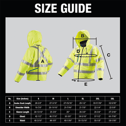 18V LXT Lithium‑Ion M-Size Cordless High Visibility Heated Jacket Alt 9 - Image