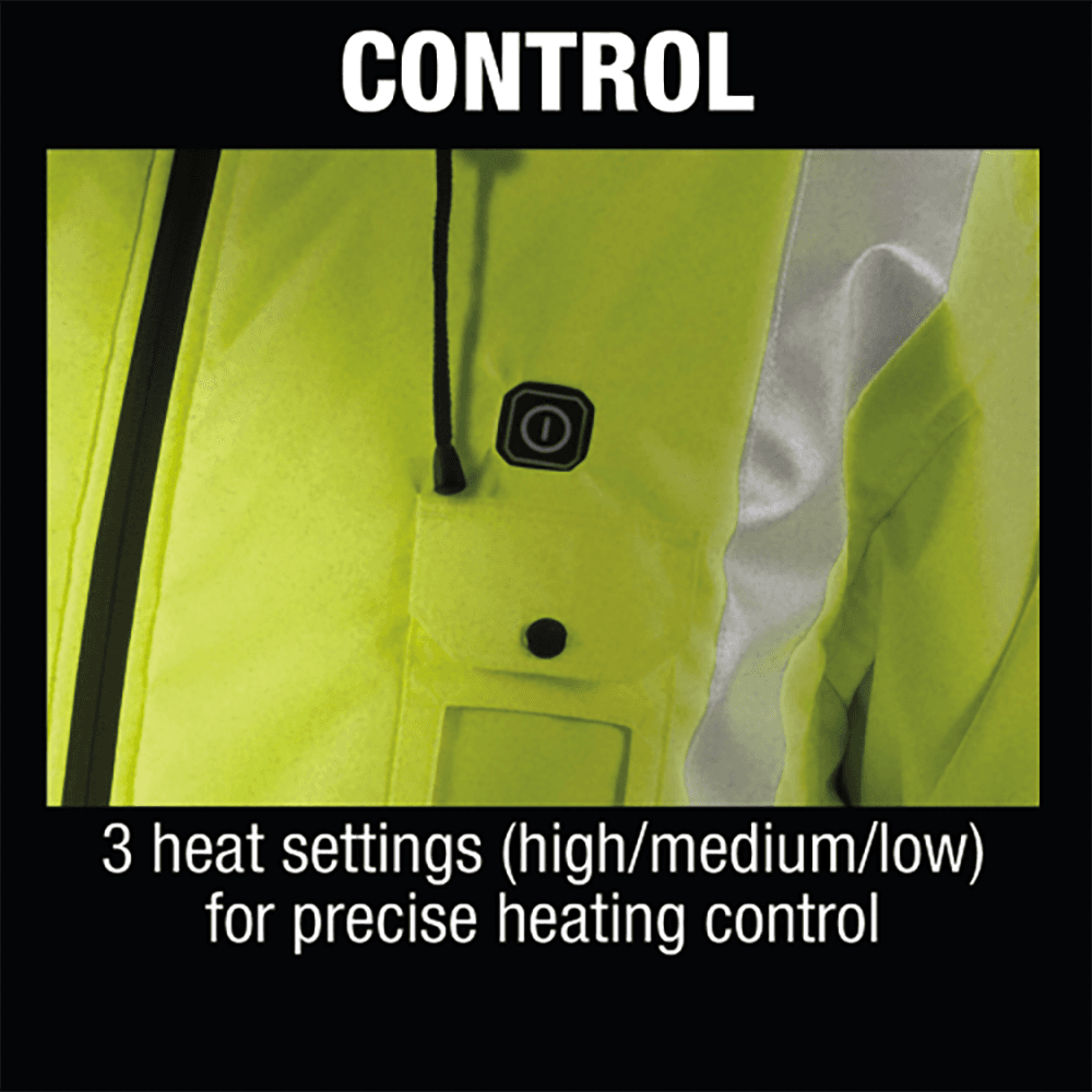 18V LXT Lithium‑Ion S-Size Cordless High Visibility Heated Jacket Alt 6 - Image