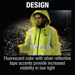 18V LXT Lithium‑Ion XL Cordless High Visibility Heated Jacket Alt 7 - Image