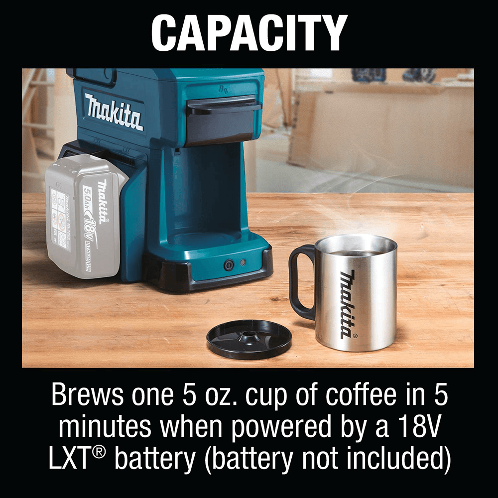 DCM501Z 18V LXT/12V max CXT Lithium-Ion Cordless Coffee Maker Tool Only Alt 16 - Image