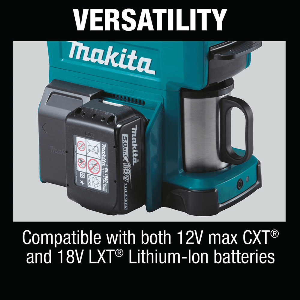 DCM501Z 18V LXT/12V max CXT Lithium-Ion Cordless Coffee Maker Tool Only Alt 19 - Image