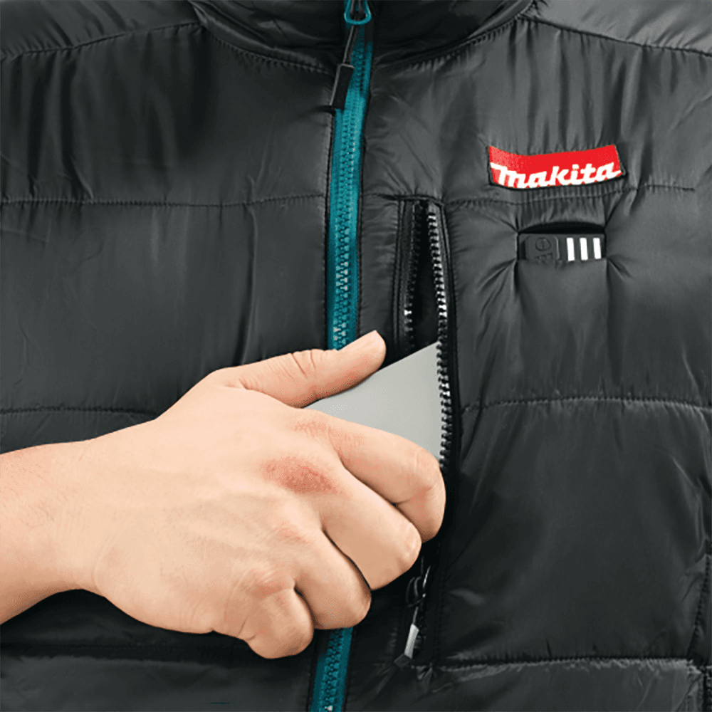 18V LXT Lithium‑Ion 3XL Cordless Heated Vest, Vest Only, Black Alt 10 - Image