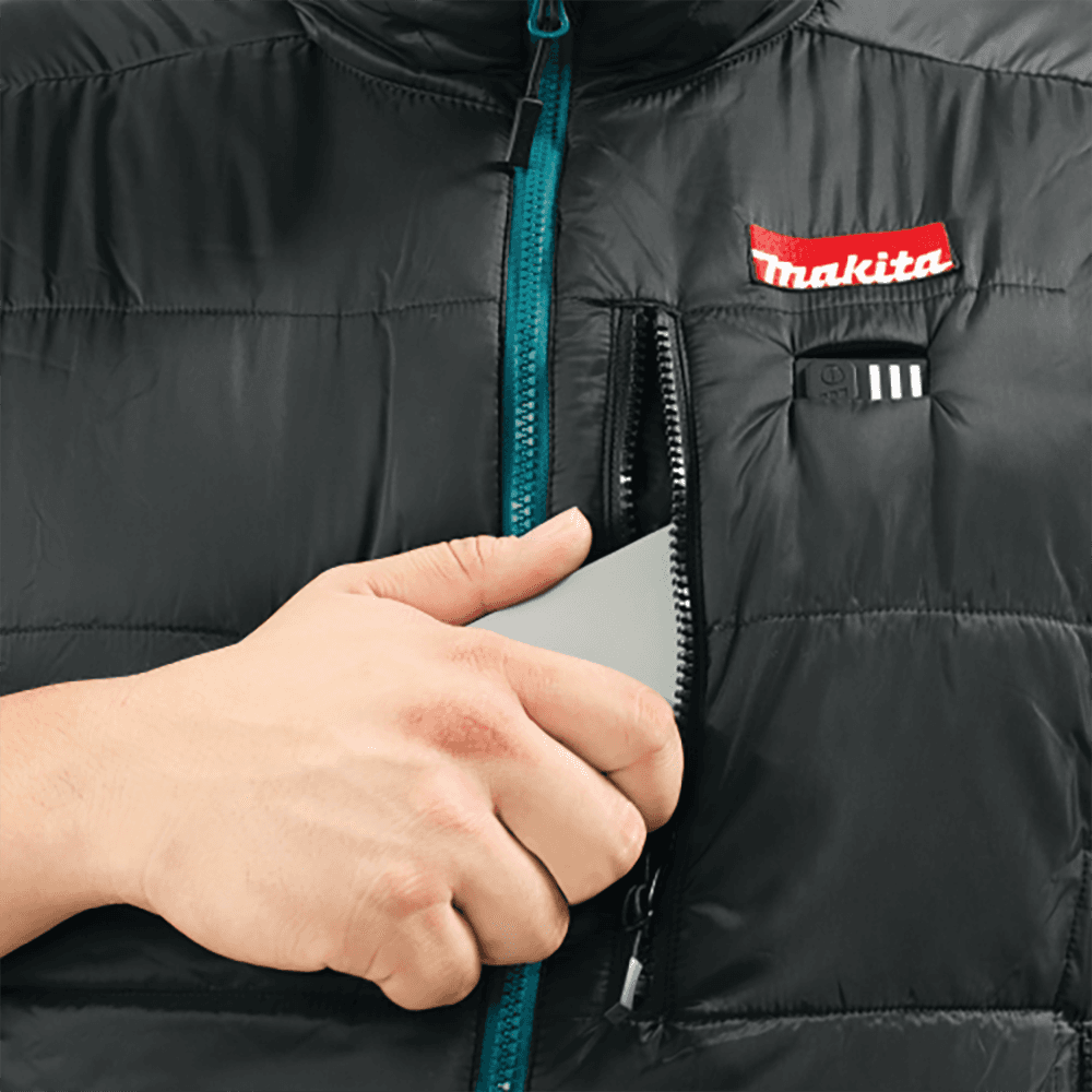 18V LXT Lithium‑Ion XL Cordless Heated Vest, Vest Only, Black Alt 10 - Image