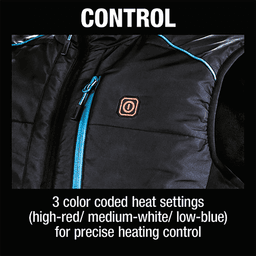 18V LXT Lithium‑Ion L-SizeCordless Heated Vest, Vest Only, Black Alt 8 - Image