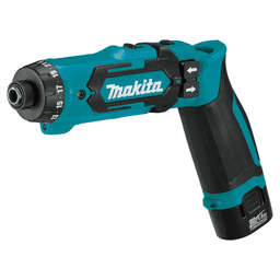 7.2 V Lithium-Ion Cordless 1/4" Hex Driver-Drill Kit with Auto-Stop Clutch Alt 1 - Image