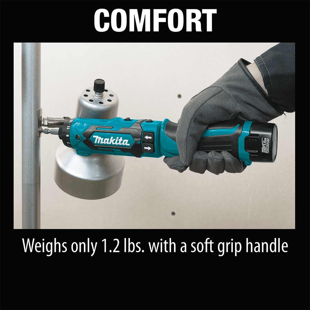 7.2 V Lithium-Ion Cordless 1/4" Hex Driver-Drill Kit with Auto-Stop Clutch Alt 3 - Image