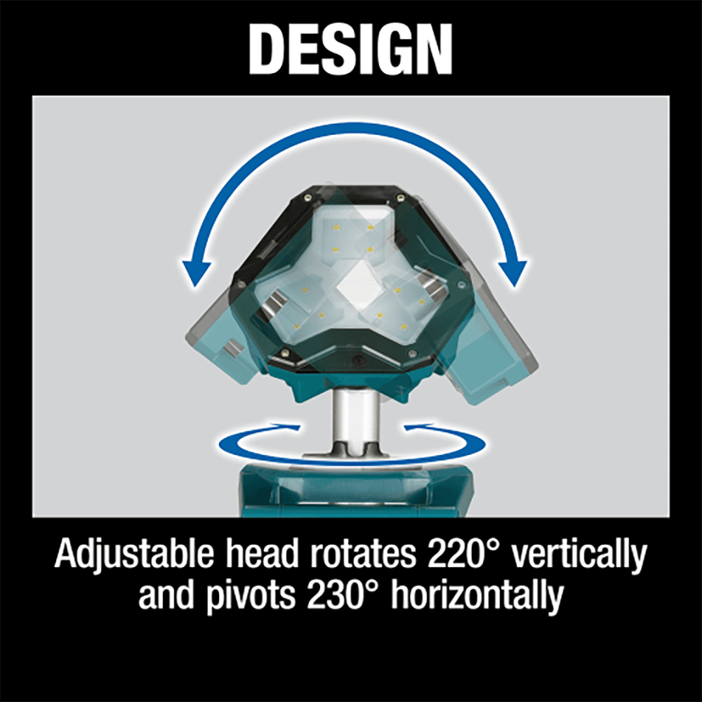 18V LXT Lithium‑Ion Cordless Tower Work Light, Light Only Alt 12 - Image