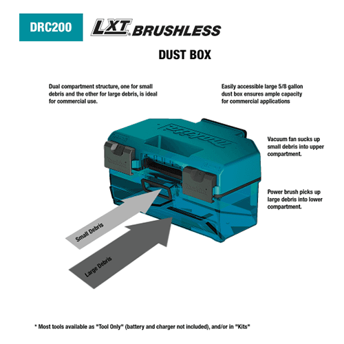 18V x 2 LXT Brushless Cordless Robotic Vacuum Tool Only Alt 2 - Image