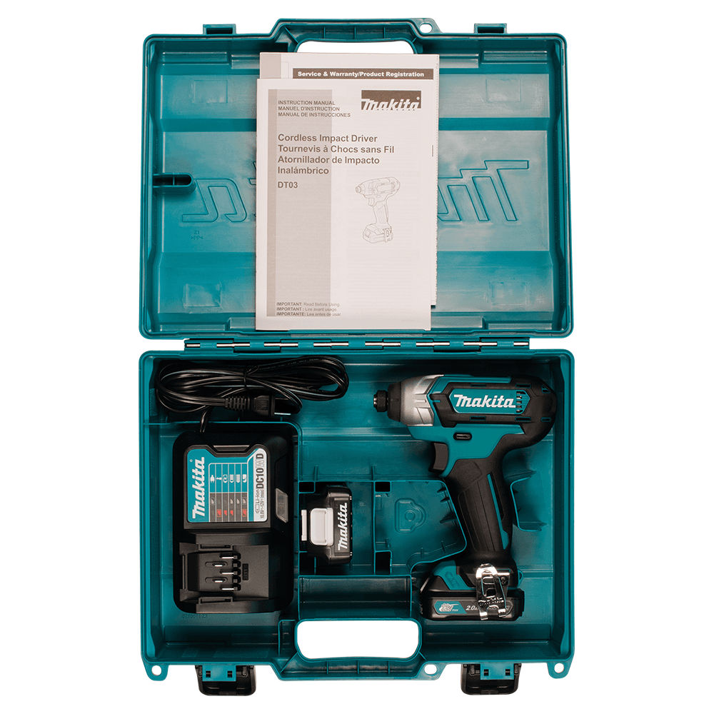 12 V max CXT Lithium-Ion Cordless Impact Driver Kit (2.0 Ah) Alt 2 - Image