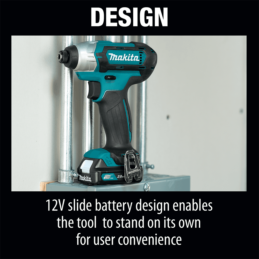 12 V max CXT Lithium-Ion Cordless Impact Driver Kit (2.0 Ah) Alt 9 - Image