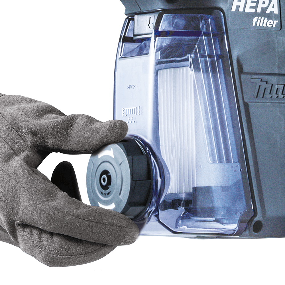 Dust Extractor Attachment with HEPA Filter Cleaning Mechanism for GRH01 Alt 5 - Image