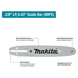 10" Guide Bar with 3/8" Pitch, .043" Gauge Alt 1 - Image