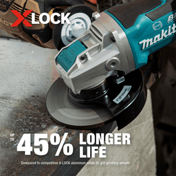 4-1/2" X-LOCK Type 27 General Purpose 36 Grit Metal Abrasive Grinding Wheel Alt 6 - Image
