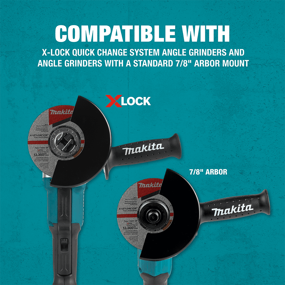 4-1/2" Type 1 General Purpose 60 Grit Thin Cut-Off Wheel for Metal/Stainless Steel Cutting, Aluminum Oxide Alt 3 - Image