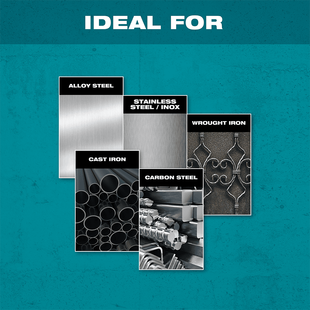 4-1/2" Type 1 General Purpose 60 Grit Thin Cut-Off Wheel for Metal/Stainless Steel Cutting, Aluminum Oxide Alt 5 - Image