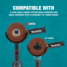 5" X-LOCK Type 27 General Purpose 36 Grit Metal Abrasive Grinding Wheel Alt 2 - Image