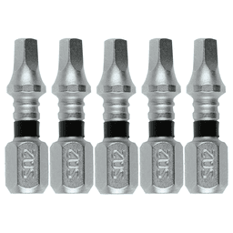 #2 x 1" Impact XPS Square Drive Insert Bit, 1/4" Shank (5/Pack) Main - Image