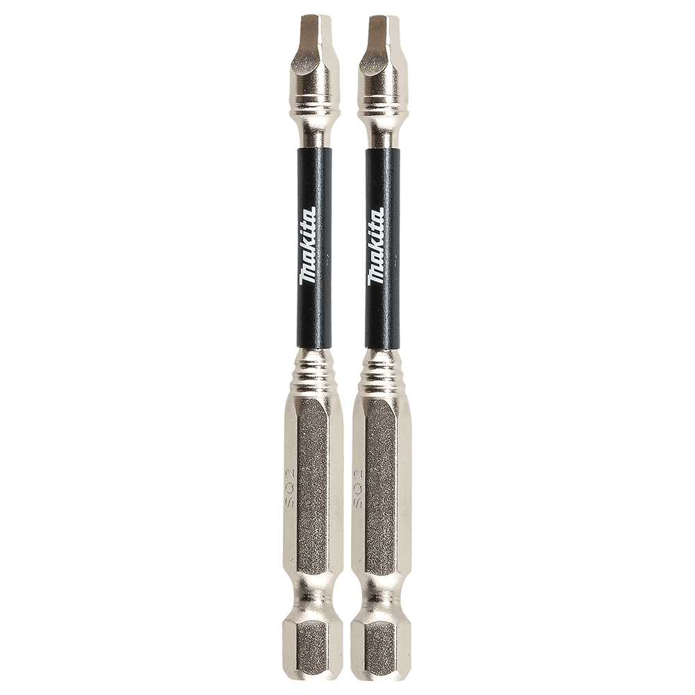 #2 x 3" Impact XPS Square Drive Power Bit, 1/4" Shank (2/Pack) Main - Image