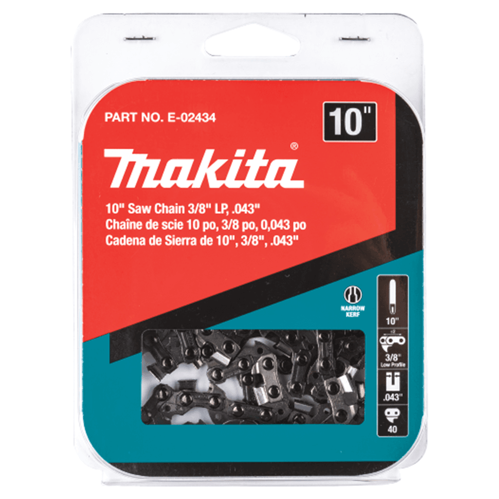 10" Low Kickback Saw Chain with 3/8" Pitch, .043" Gauge Alt 3 - Image