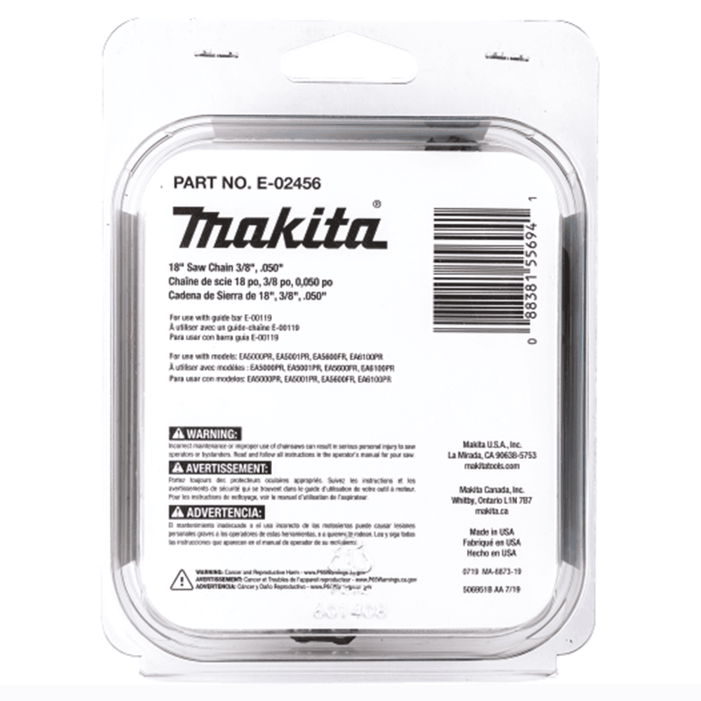 18" Saw Chain with 3/8" Pitch, .050" Gauge Alt 2 - Image