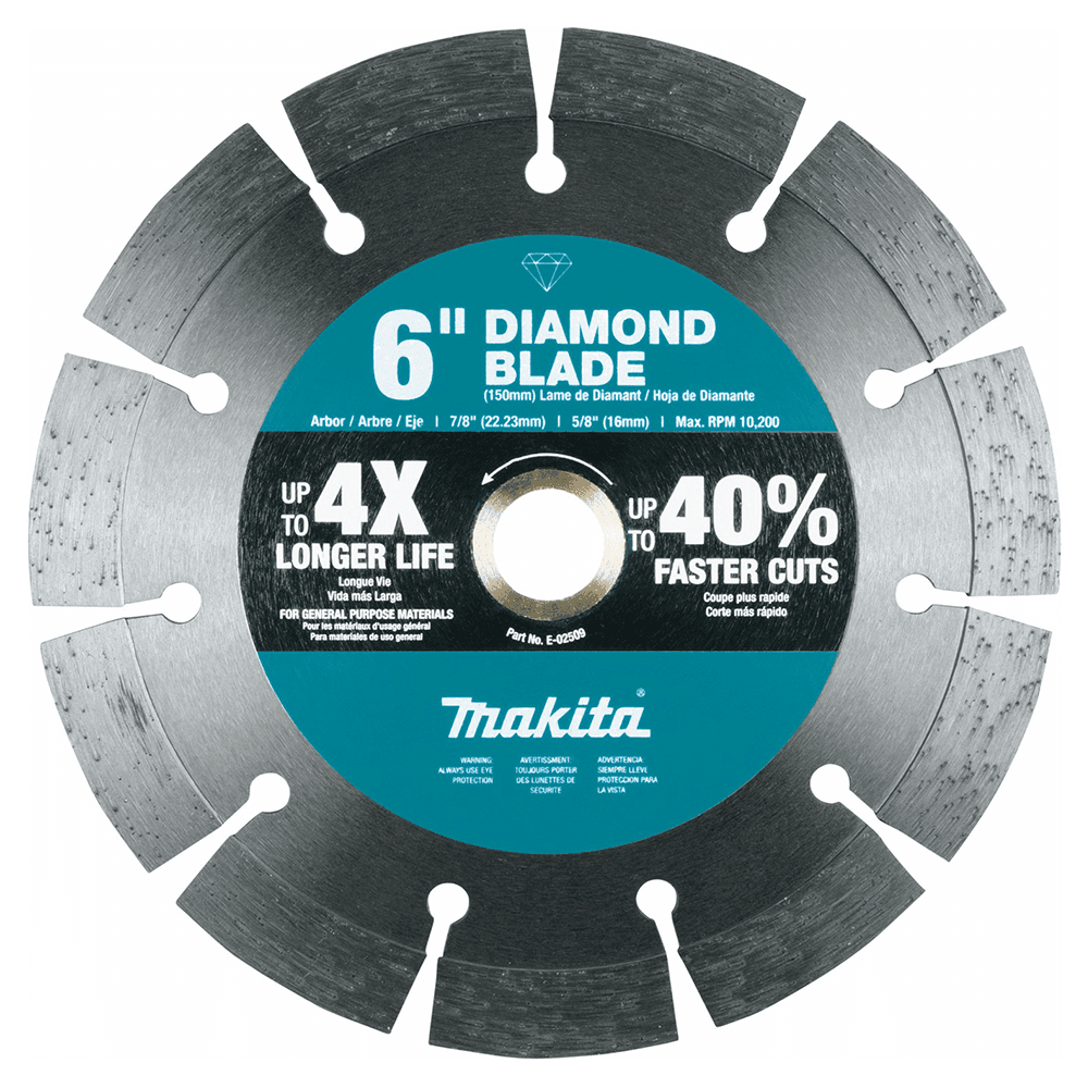 6" Segmented General Purpose Diamond Blade Main - Image