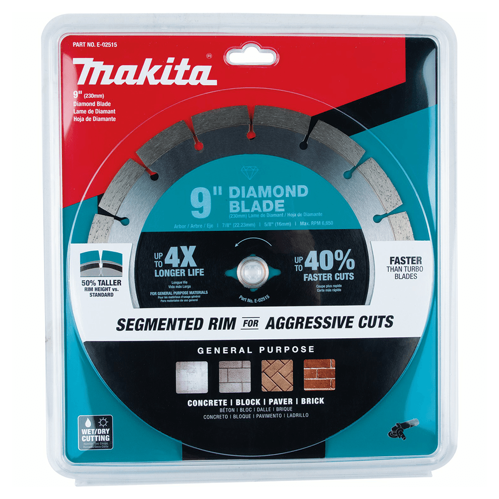 9" Segmented General Purpose Diamond Blade Alt 1 - Image