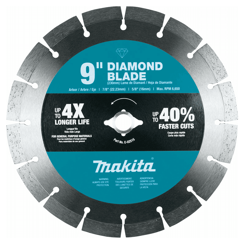 9" Segmented General Purpose Diamond Blade Main - Image
