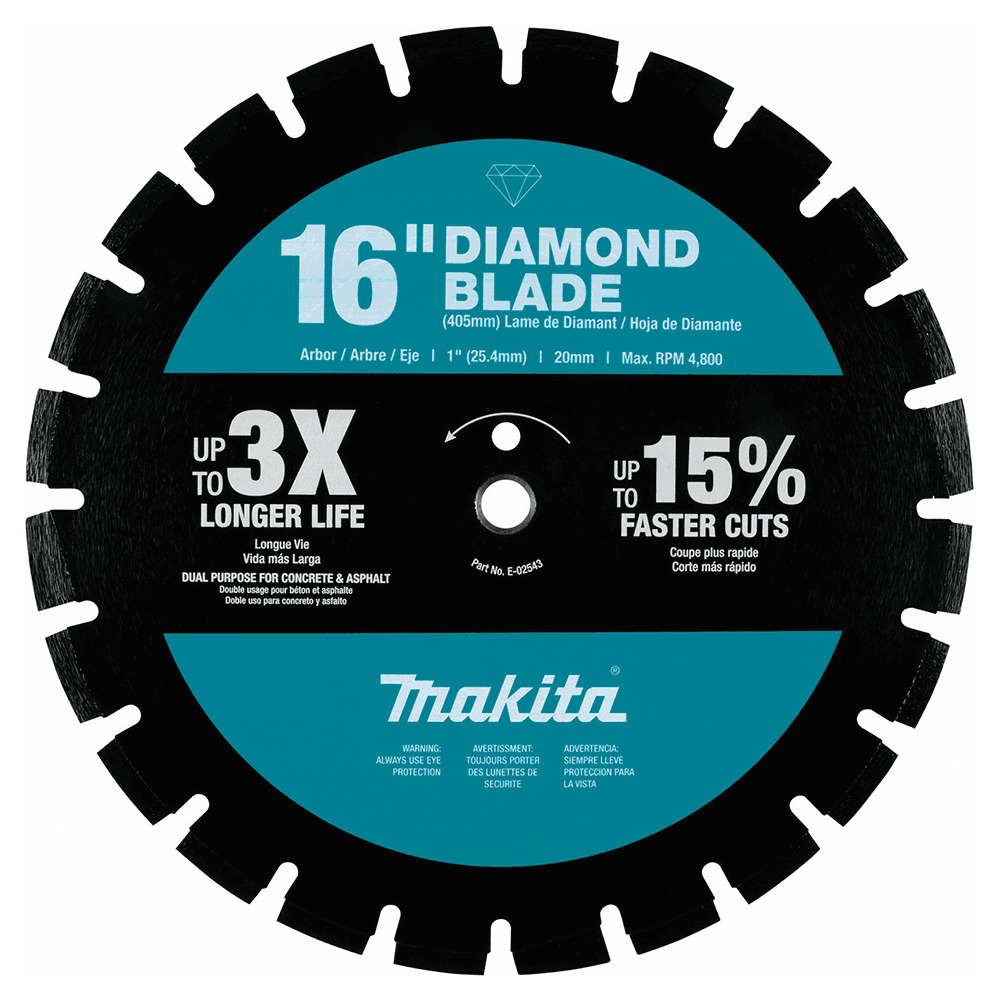 16" Segmented Dual Purpose Diamond Blade Main - Image