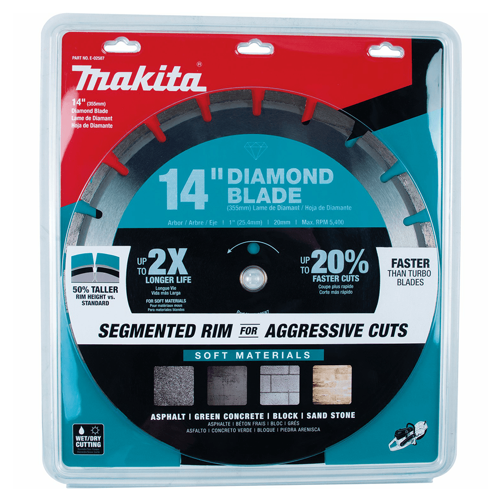14" Segmented Soft Material Diamond Blade Alt 1 - Image