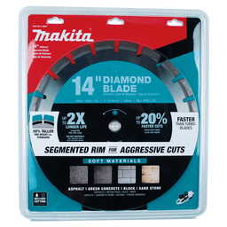 14" Segmented Soft Material Diamond Blade Alt 1 - Image