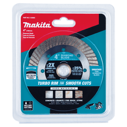 4" Hard Material Diamond Blade, Turbo Alt 1 - Image