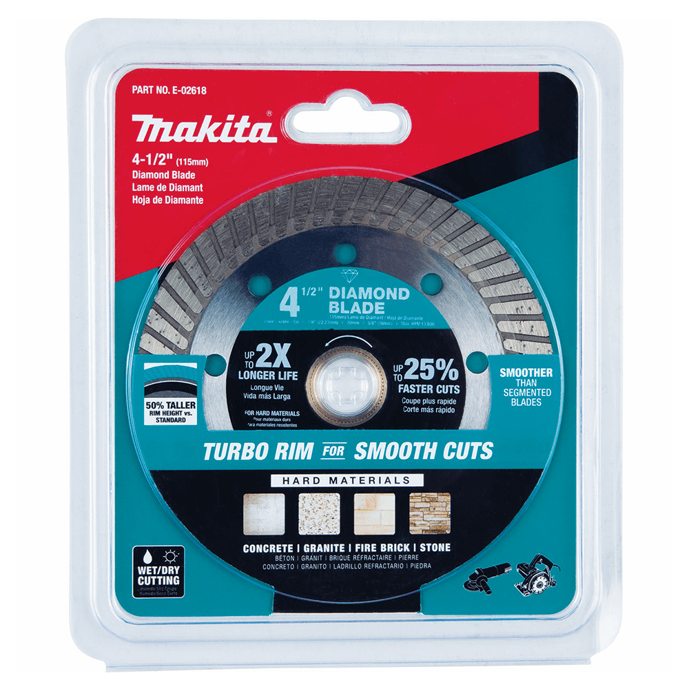 4‑1/2" Turbo Hard Material Diamond Blade Alt 1 - Image