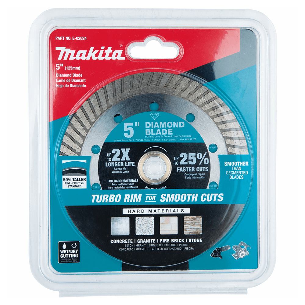5" Turbo Hard Material Diamond Blade Alt 1 - Image