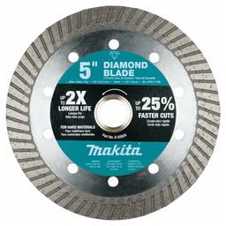 5" Turbo Hard Material Diamond Blade Main - Image
