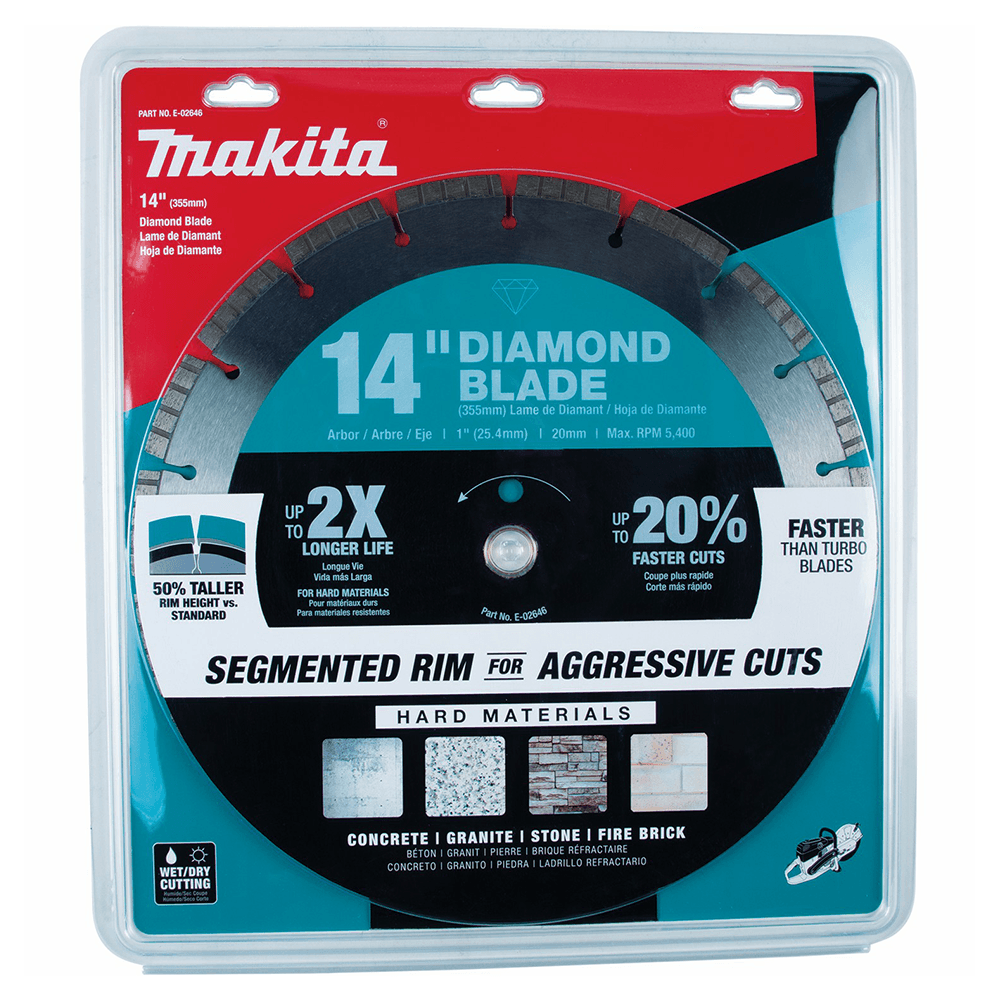 14" Segmented Hard Material Diamond Blade Alt 1 - Image